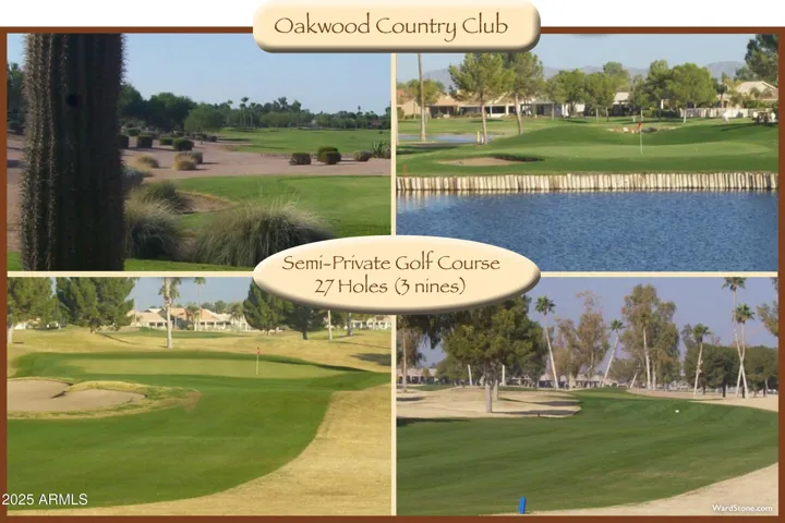 45 holes of beautifully maintained golf.