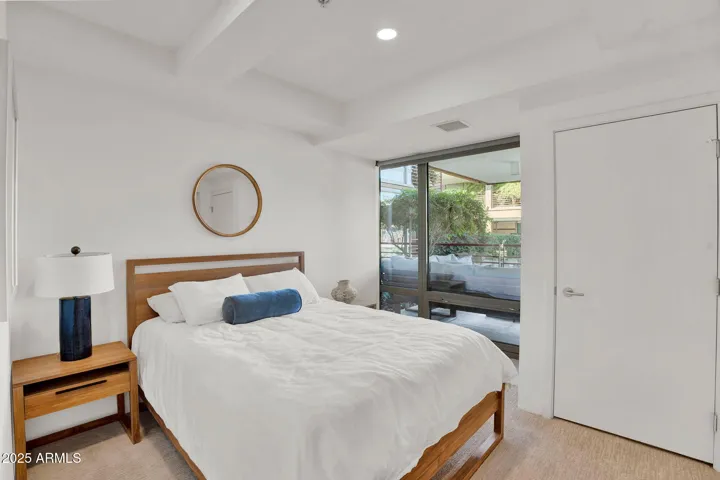 The third bedroom is a great guest space or could be an additional office.