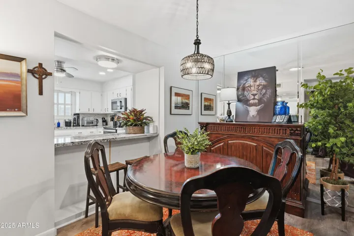 Dining area