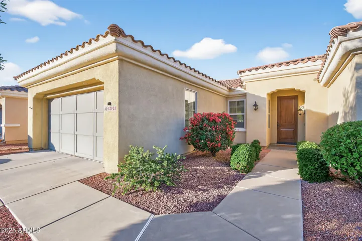 Guests will be impressed with the beautiful entryway of this home.