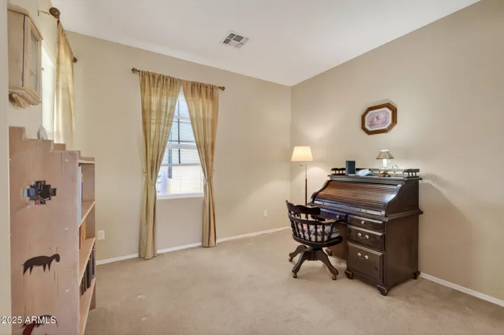 This flex space is great for an office, craft room or 3rd sleeping area.