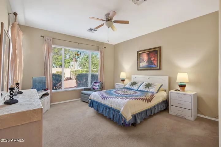 The owner's suite offers lots of space.