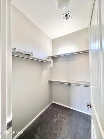 Walk in closet guest bedroom 1