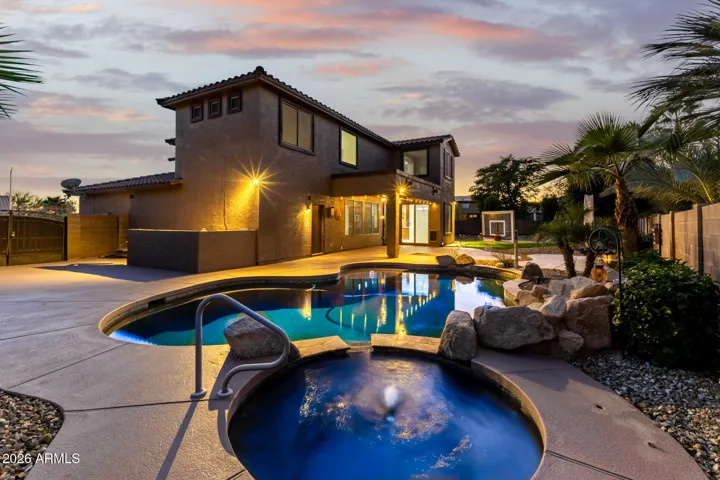 Backyard Twilight