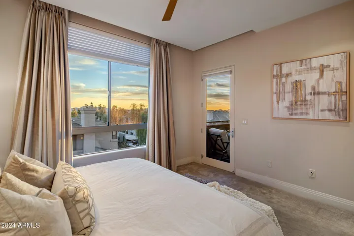 Sunset views from your bed
