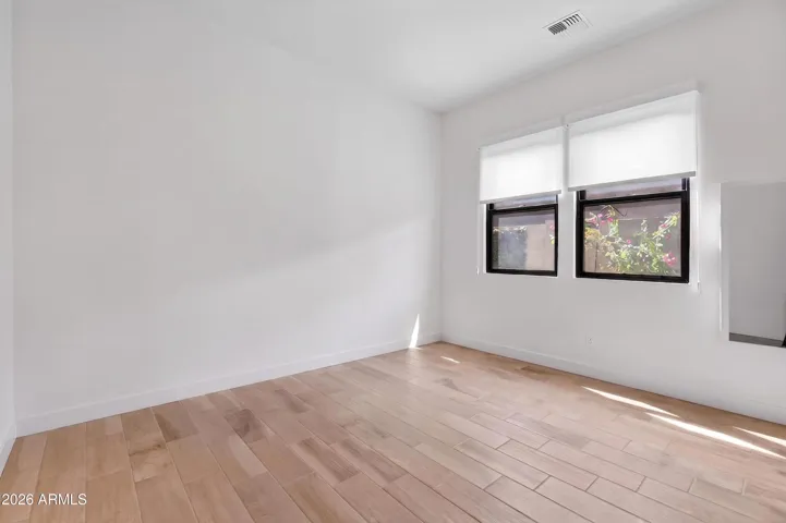 Offers walk in closet and its own private bathroom