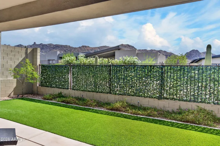 Open space behind home and Mountain Views