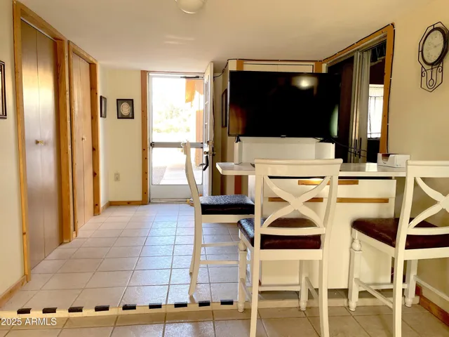 Counter nook and large closet area