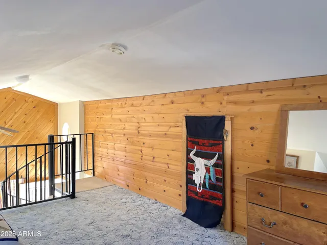 Access to second bedroom upstairs