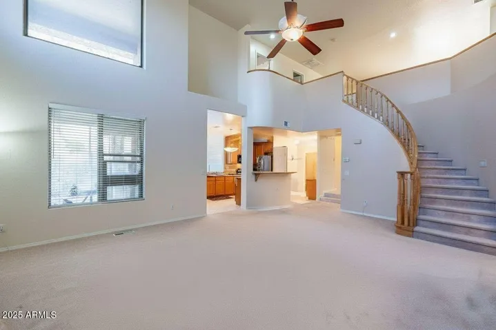 This photo is a rendering of what this space will look like once the home is vacant. This is virtually rendered via AI.