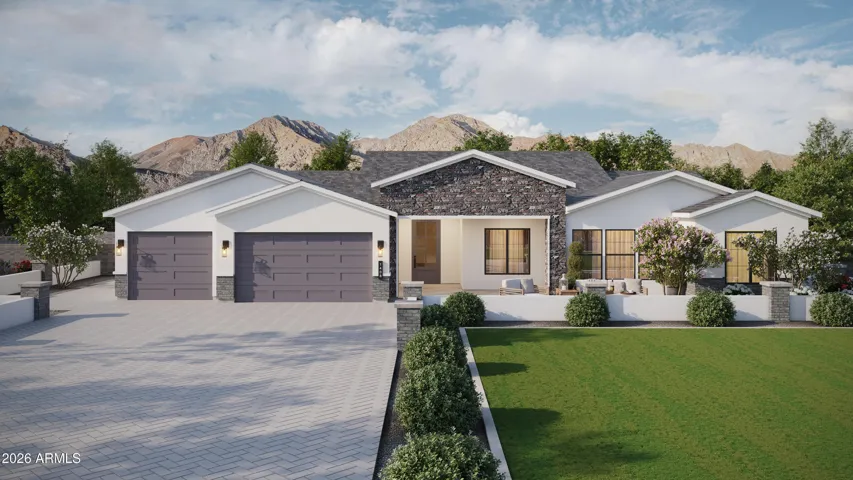 Rendering - Landscaping in NOT included