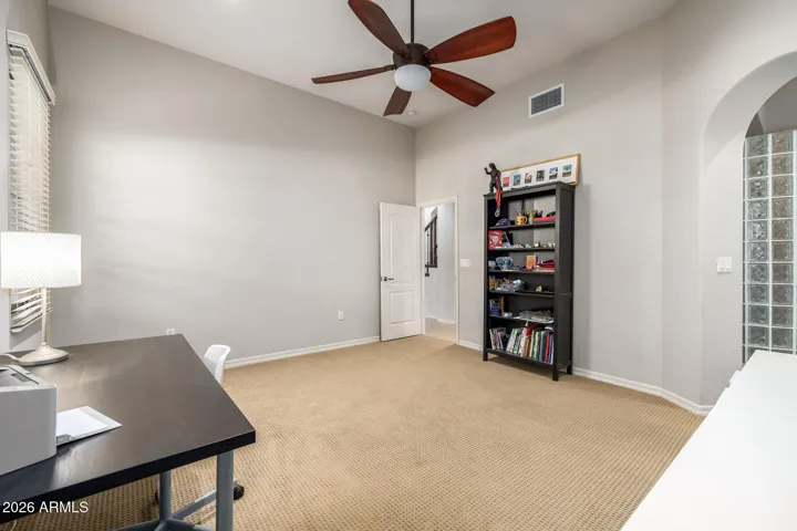 Features found in all of the bedrooms.