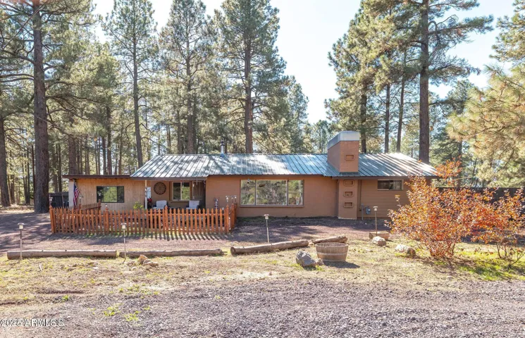 Nestled in the ponderosa pines.