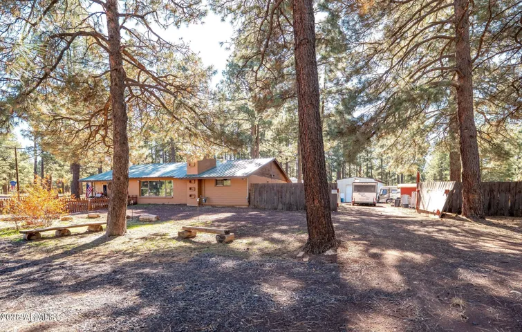 Level access with plenty of parking space for RVs, trailers, or equipment.