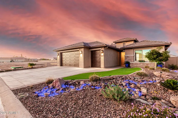 Completely landscaped and irrigation system