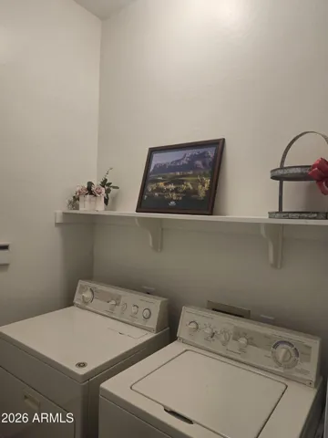 Washer and Dryer included in the sale along with stainless steel refrigerator