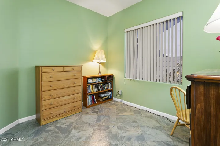 Now freshly painted cottage white and home offers a split floor plan