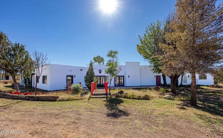 Front view of house