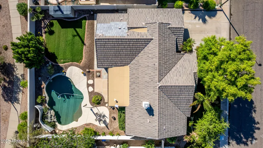 Ideal spot to create lasting family/friend memories with large salt water pool and large grass area and covered patio