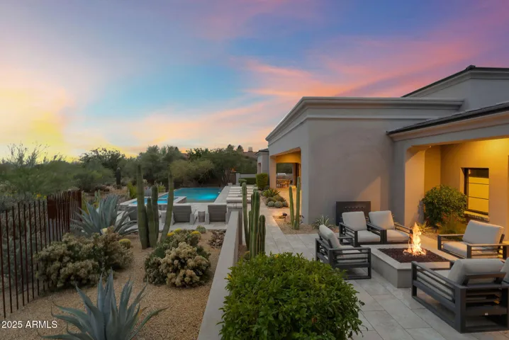 Over a 1/2 acre lot of privacy.