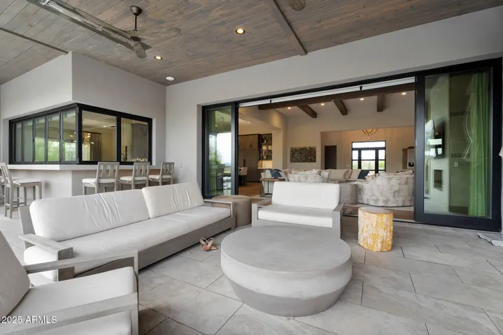 Indoor/Outdoor living.