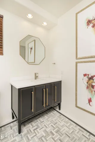 Crisp finished create a welcoming space for visitors.