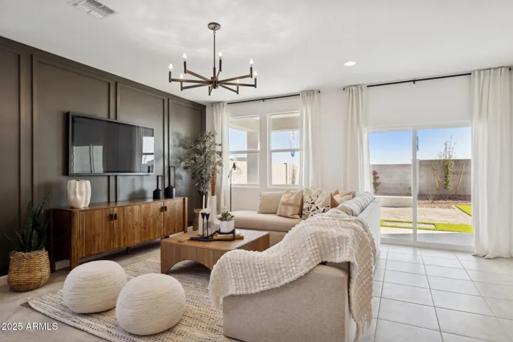 Photo from model home