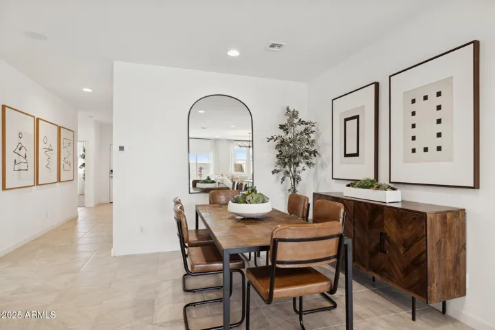 Photo from model home