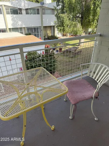 Balcony off Bedroom common area view.