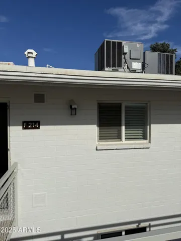 2023 HVAC system on roof of unit.
