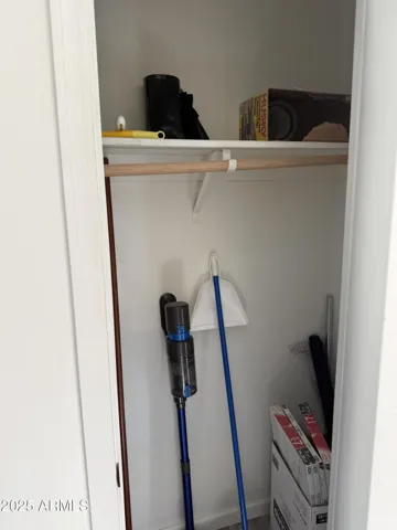 2nd front closet is coat/storage.