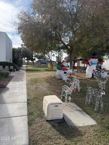Community playground next to Consolidated Co-op office.