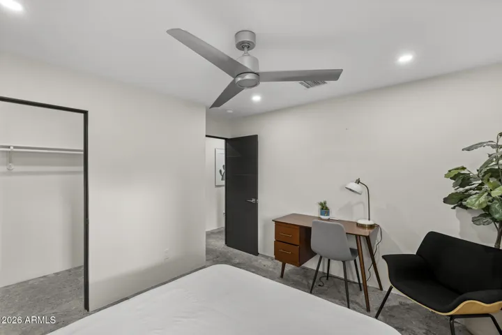 Bedroom 4 with walk in closet