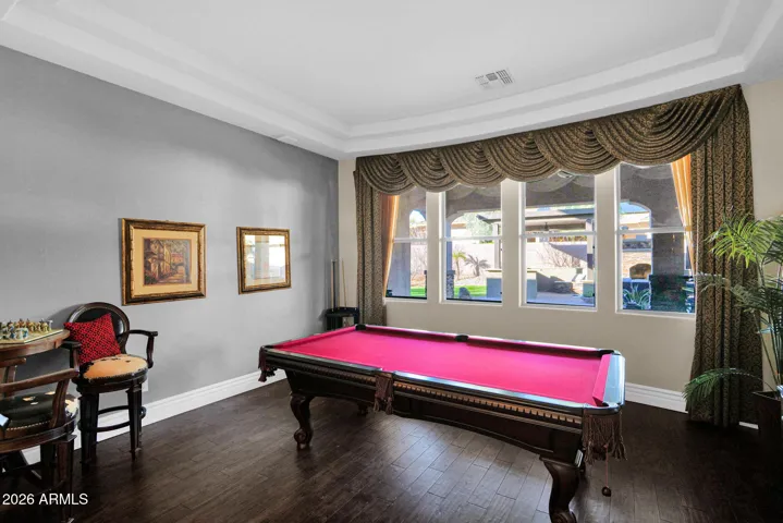This is set up in the living room (see floorplan)