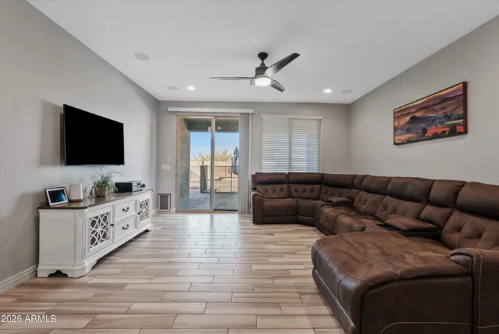 Great room is...great...for entertaining and relaxing too.