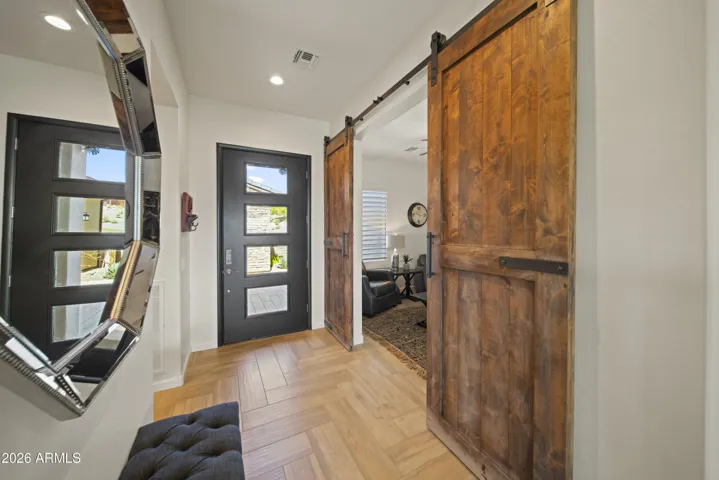 Barn Doors at Den/Office