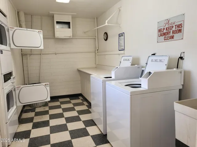 LAUNDRY ROOM IS UPSTAIRS AND DOWN IN EACH BUILDING!