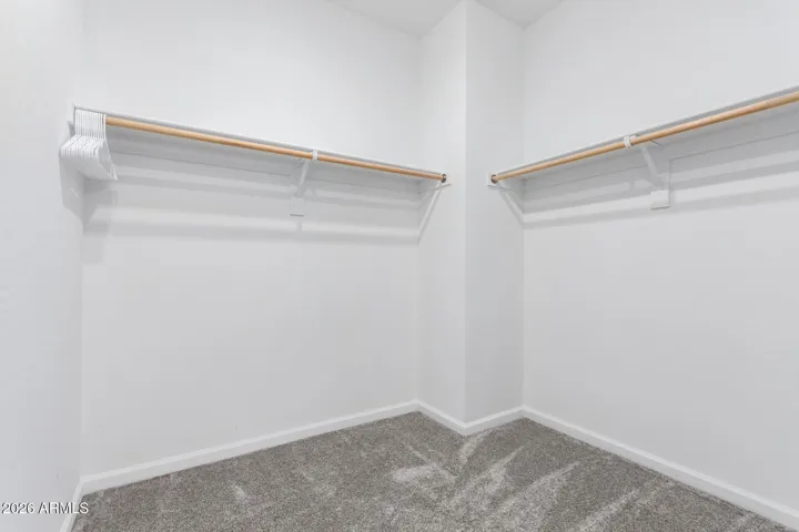 Primary Walk in closet