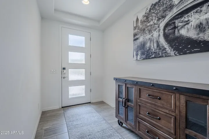 Entry hallway