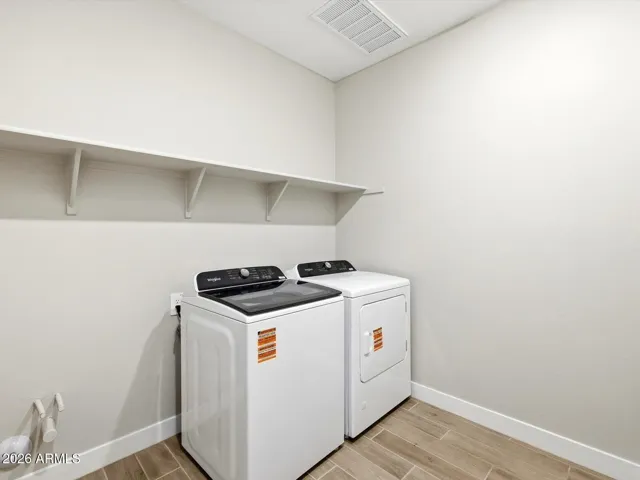 Included Washer & Dryer and Pre-Plumb for Sink!