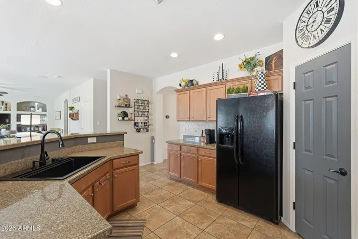 Includes refrigerator!
