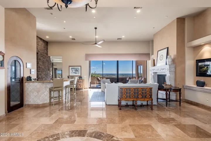 FROM THE FRONT DOOR YOU HAVE VIEWS UPON ENTERING