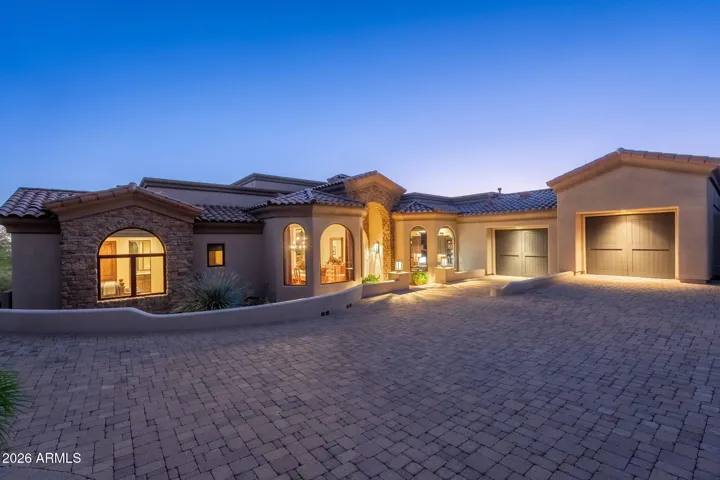MAIN LIVING DRIVEWAY AND GARAGE