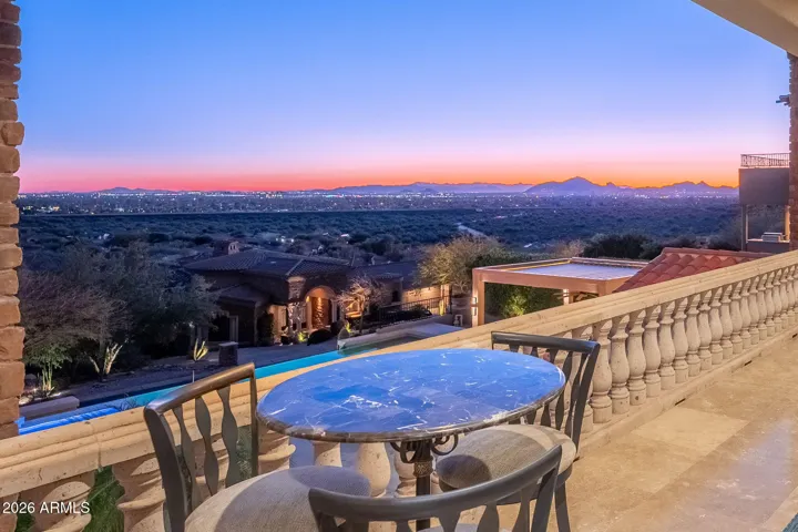 UPPER BALCONY SUNSET