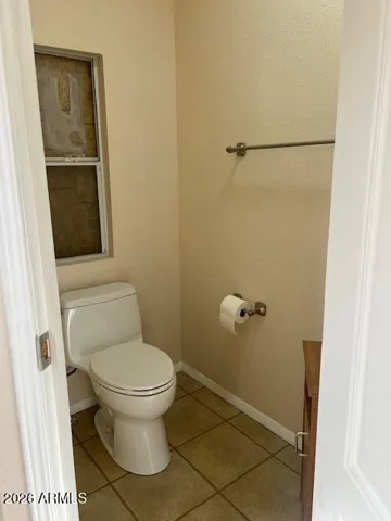 toilet closet in primary bathroom