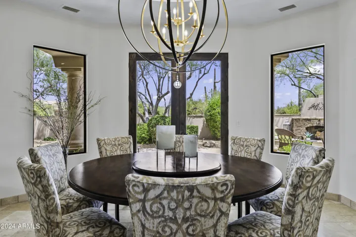 Enjoy Gazing a Real Fire while Dining with your Friend's and Family