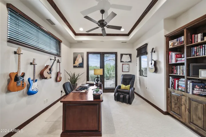 Second Office could easily become Fitness or Music Room & Still function as an Office