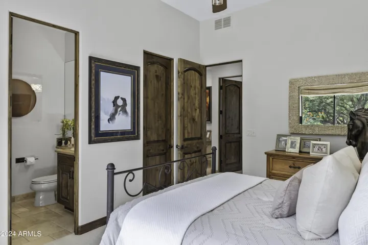 Guest Room with Spacious Walk-In Closet and En Suite Bath
