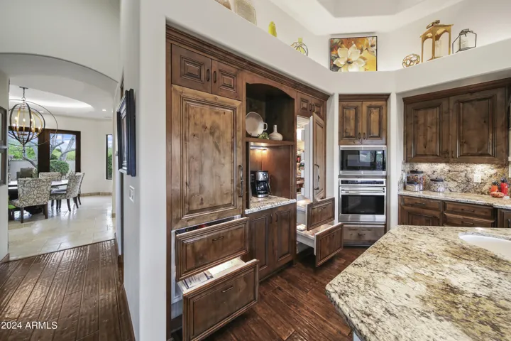 Stylish Beverage Center with Bar Sink
