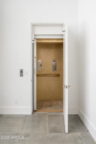Private elevator providing effortless access to every level for everyday convenience.